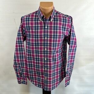 J. Crew long sleeve button down collar shirt.  M